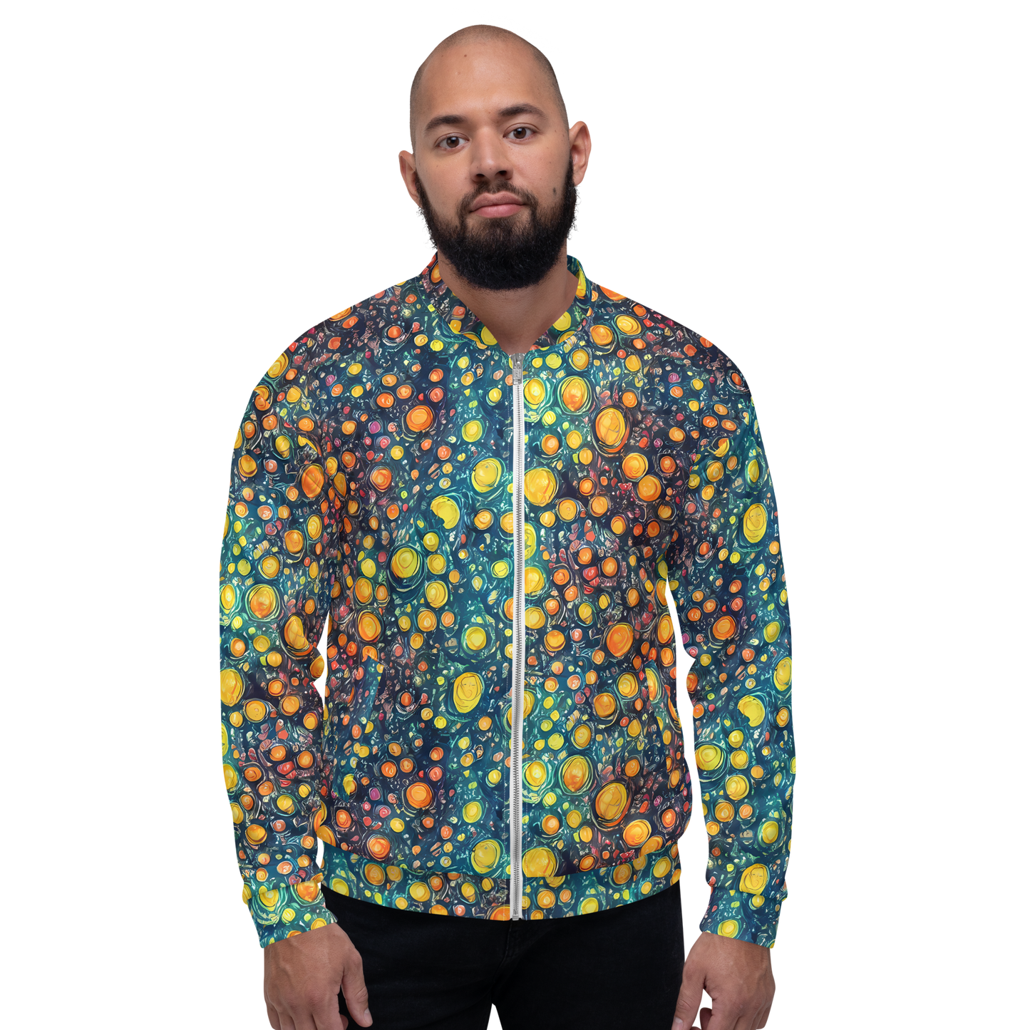 Bomber Jacket - Starry Orbits