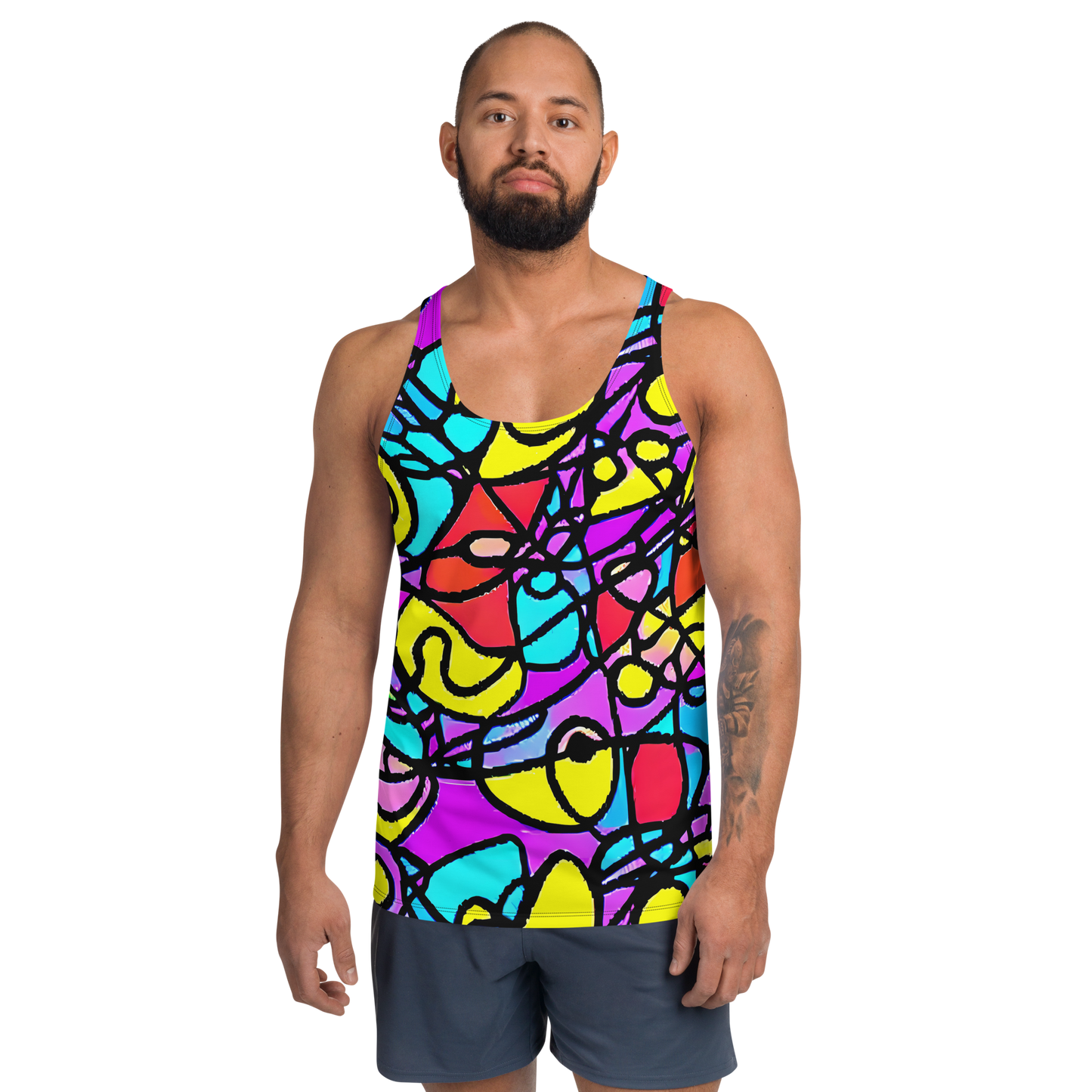 Men's Tank Top - Radiant Chaos