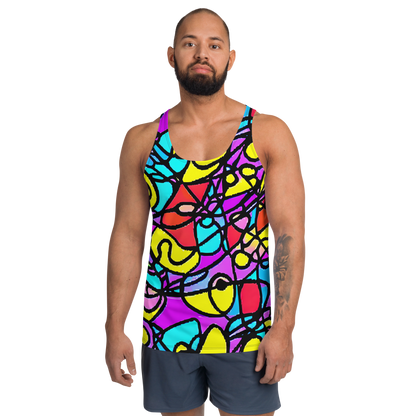 Men's Tank Top - Radiant Chaos