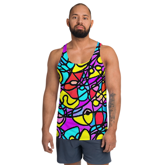 Men's Tank Top - Radiant Chaos