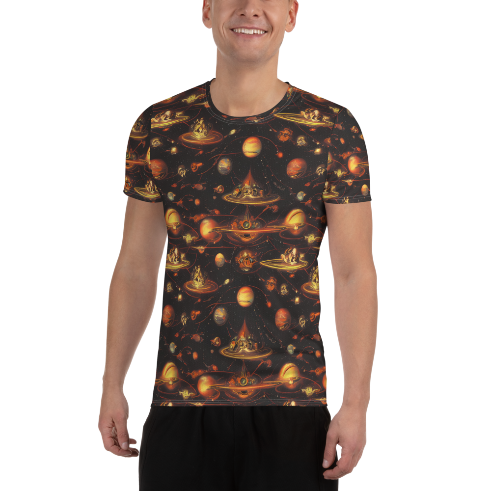 Men's Athletic T-Shirt - Murillo Vortex