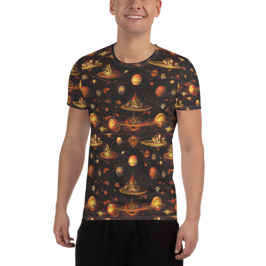 Men's Athletic T-Shirt - Murillo Vortex