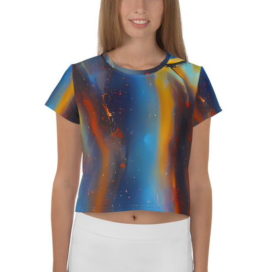 Women's Crop Tee - Pliique Spectrum