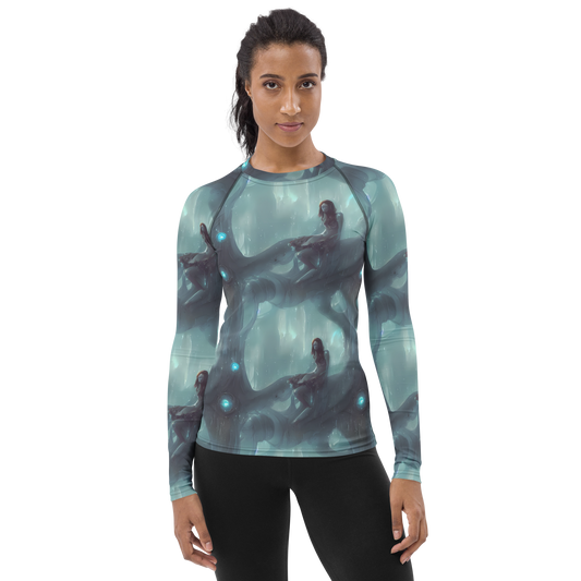 Women's Rash Guard - Liquid Serenity