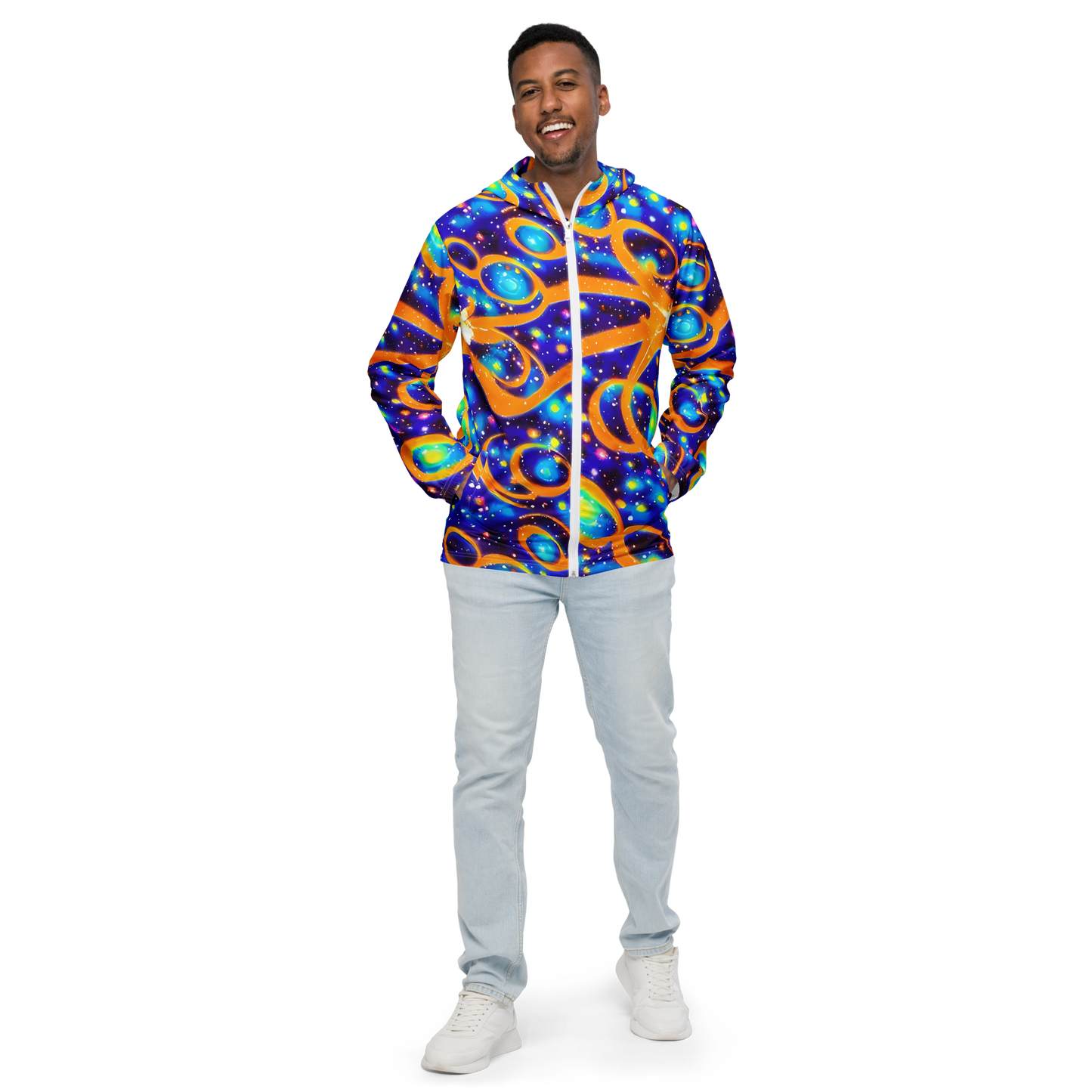 Men's Windbreaker - Epic Orbit