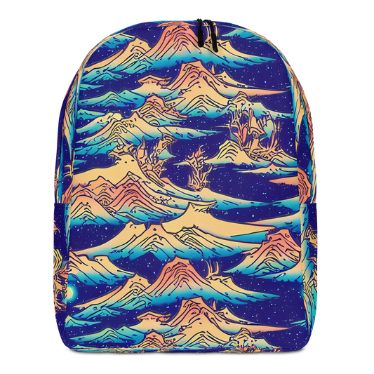 Minimalist Backpack - Mystical Mountain Mirage