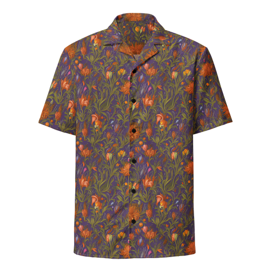 Button Shirt - Botanical Nebula