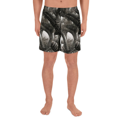 Men's Athletic Shorts - Serpent Symphony