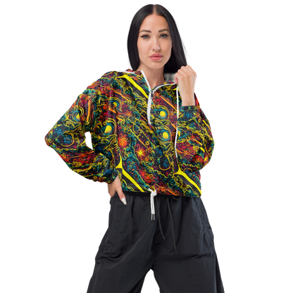 Women's Cropped Windbreaker - Gogos Galaxy