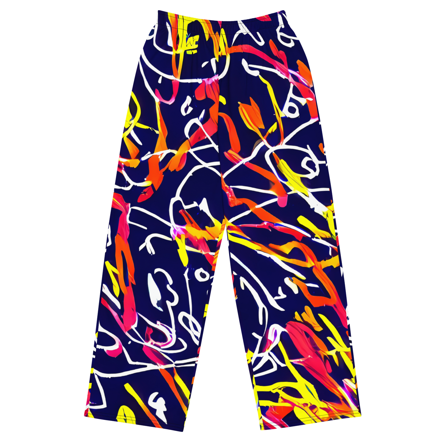 Wide-Leg Pants - Neon Currents