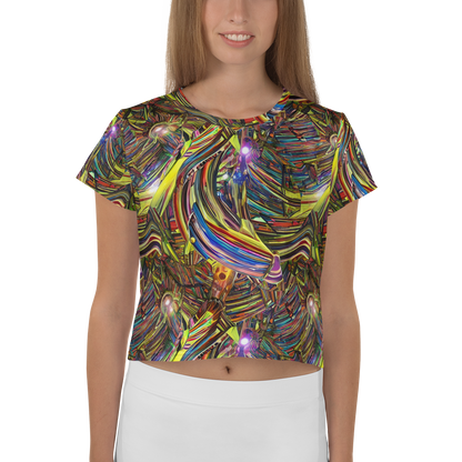 Women's Crop Tee - Quantum Palette