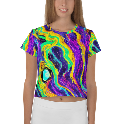 Women's Crop Tee - Jackson Swirl