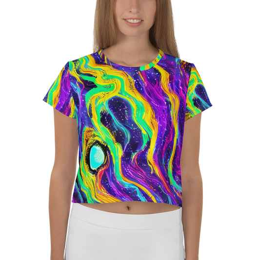 Women's Crop Tee - Jackson Swirl