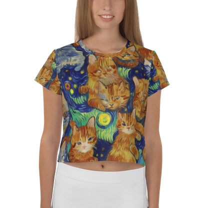 Women's Crop Tee - Celestial Claws