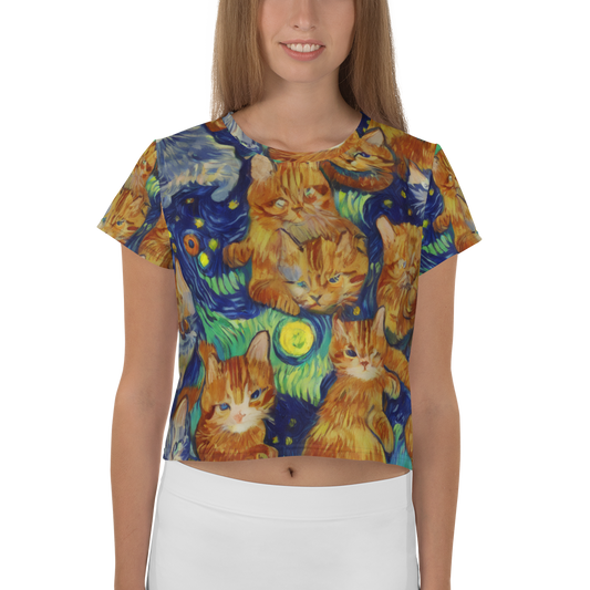 Women's Crop Tee - Celestial Claws