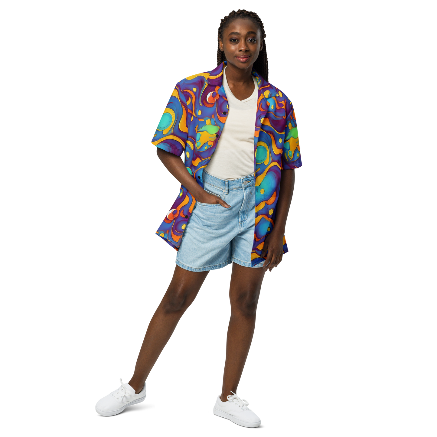 Button Shirt - Pelton Swirl