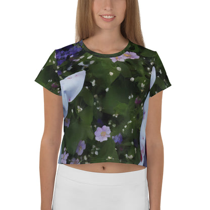 Women's Crop Tee - Hip, Sharp Focus, Beautiful