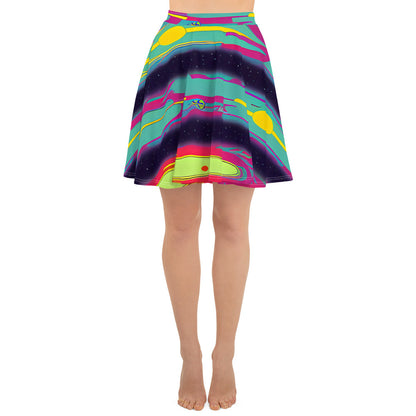 Skater Skirt - Astro Pop