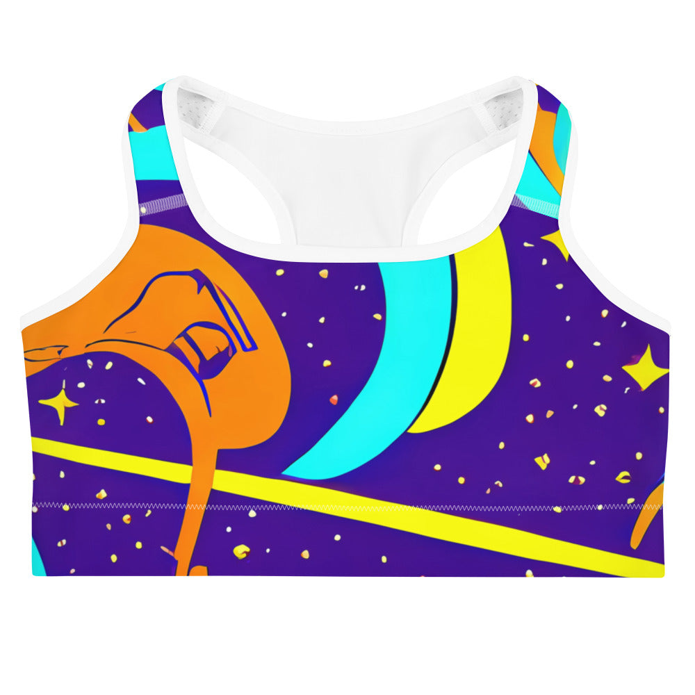 Sports Bra - Stellar Swirl