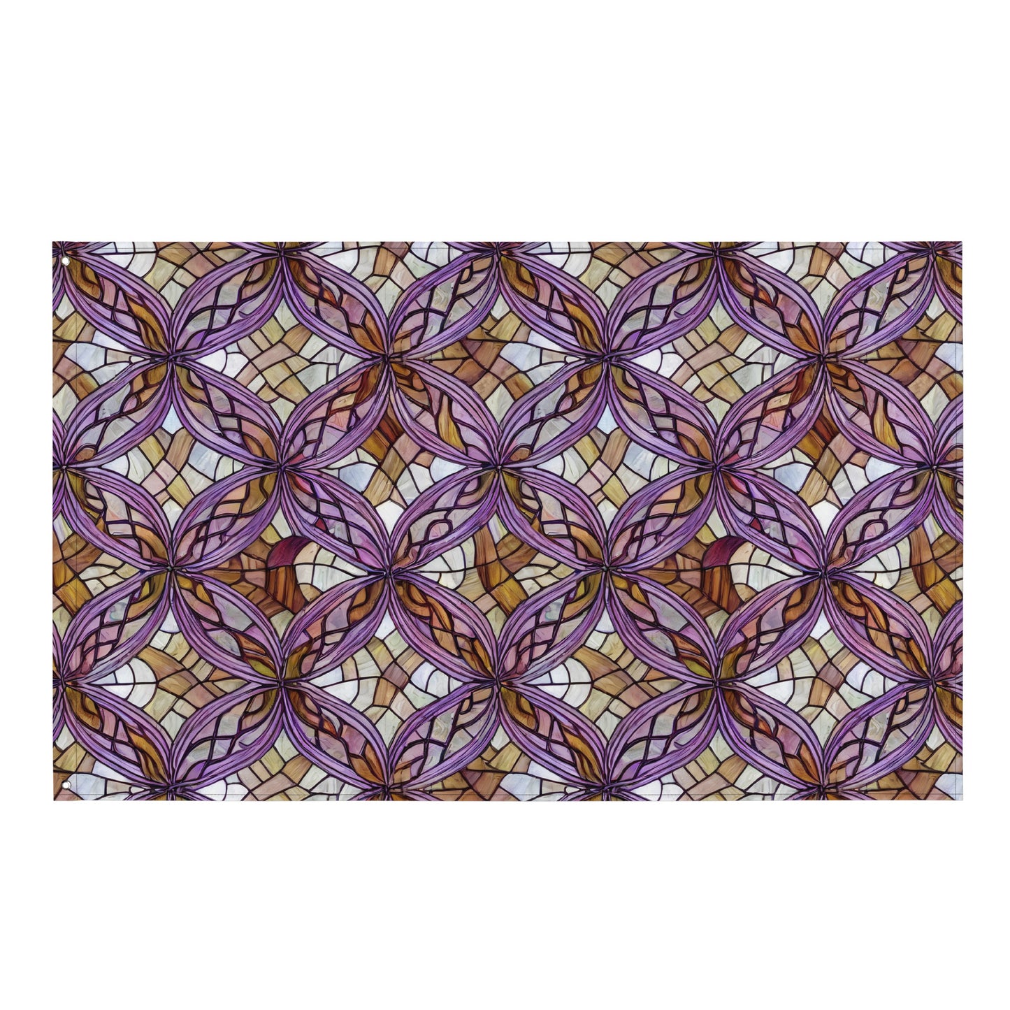 Flag - Stained Glass Whirl