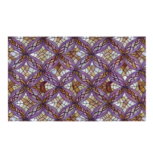 Flag - Stained Glass Whirl