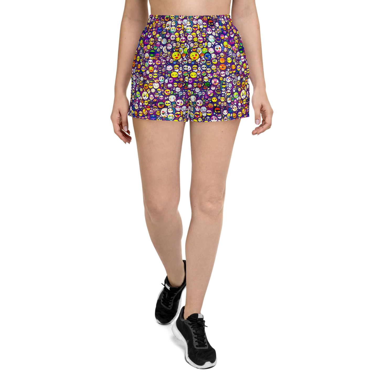 Women’s Athletic Shorts - Mosaic Moods