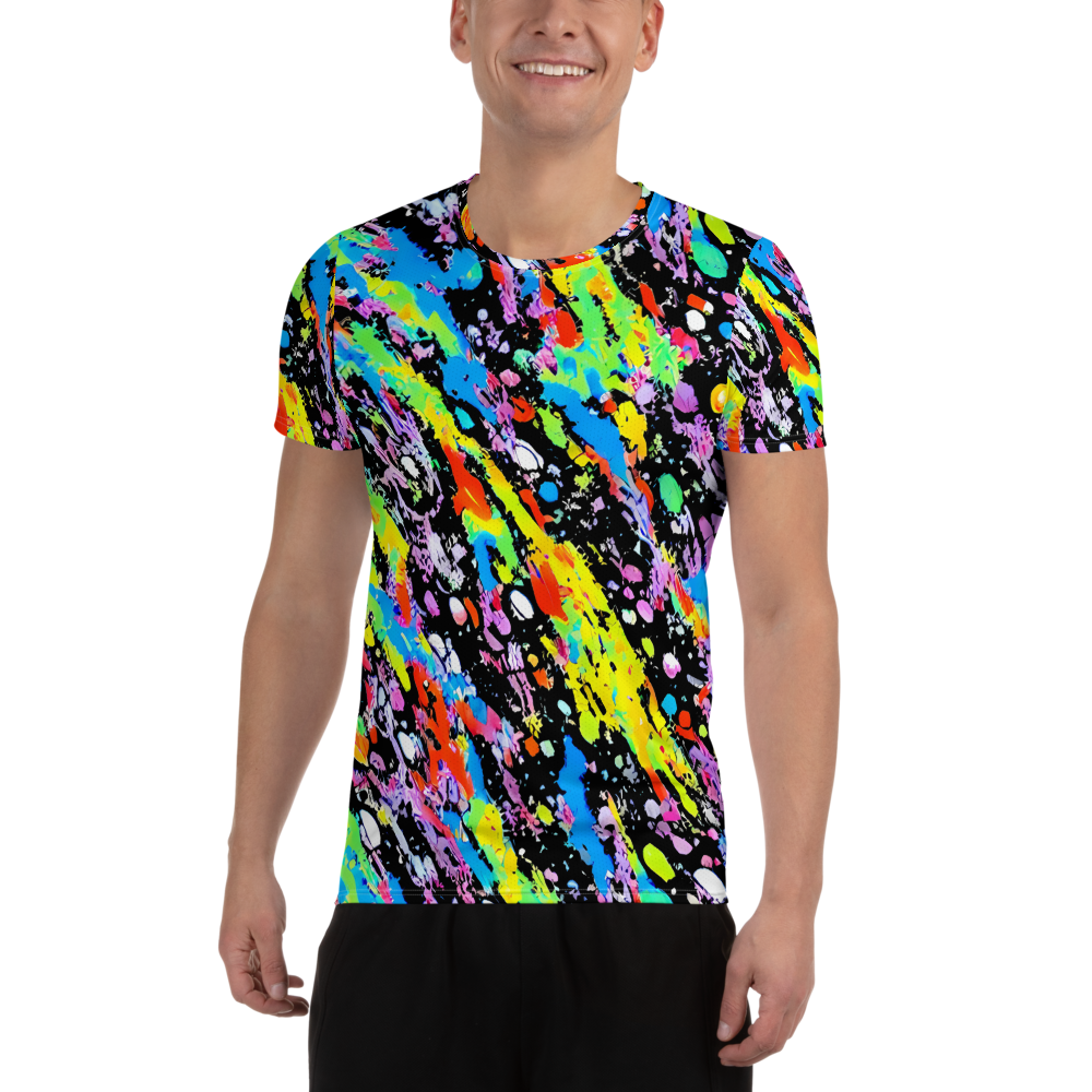 Men's Athletic T-Shirt - Pollock Pulse