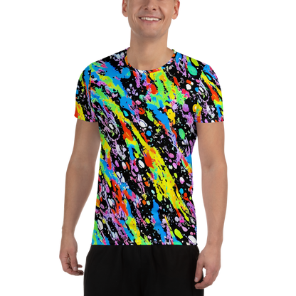 Men's Athletic T-Shirt - Pollock Pulse