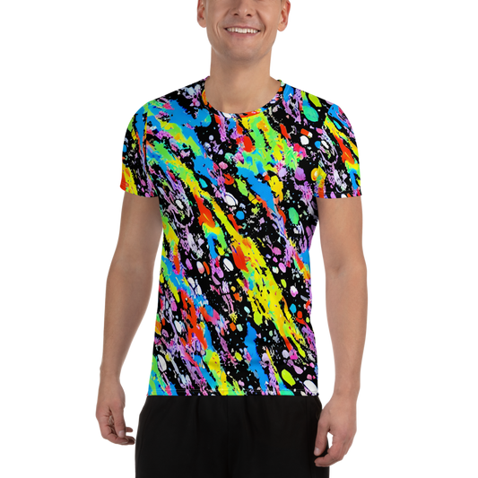 Men's Athletic T-Shirt - Pollock Pulse