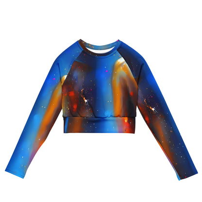 Long Sleeve Crop Top - Inspired Illusion