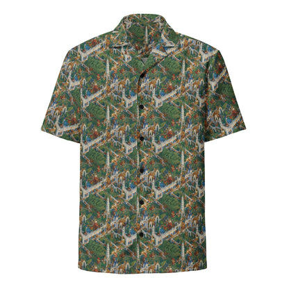 Button Shirt - Emerald Dynasty