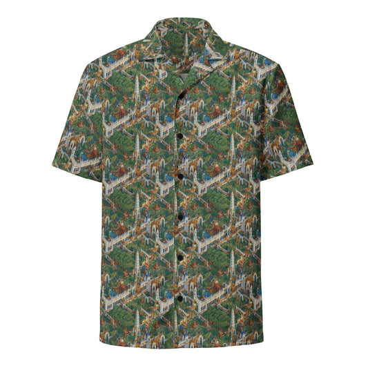 Button Shirt - Emerald Dynasty