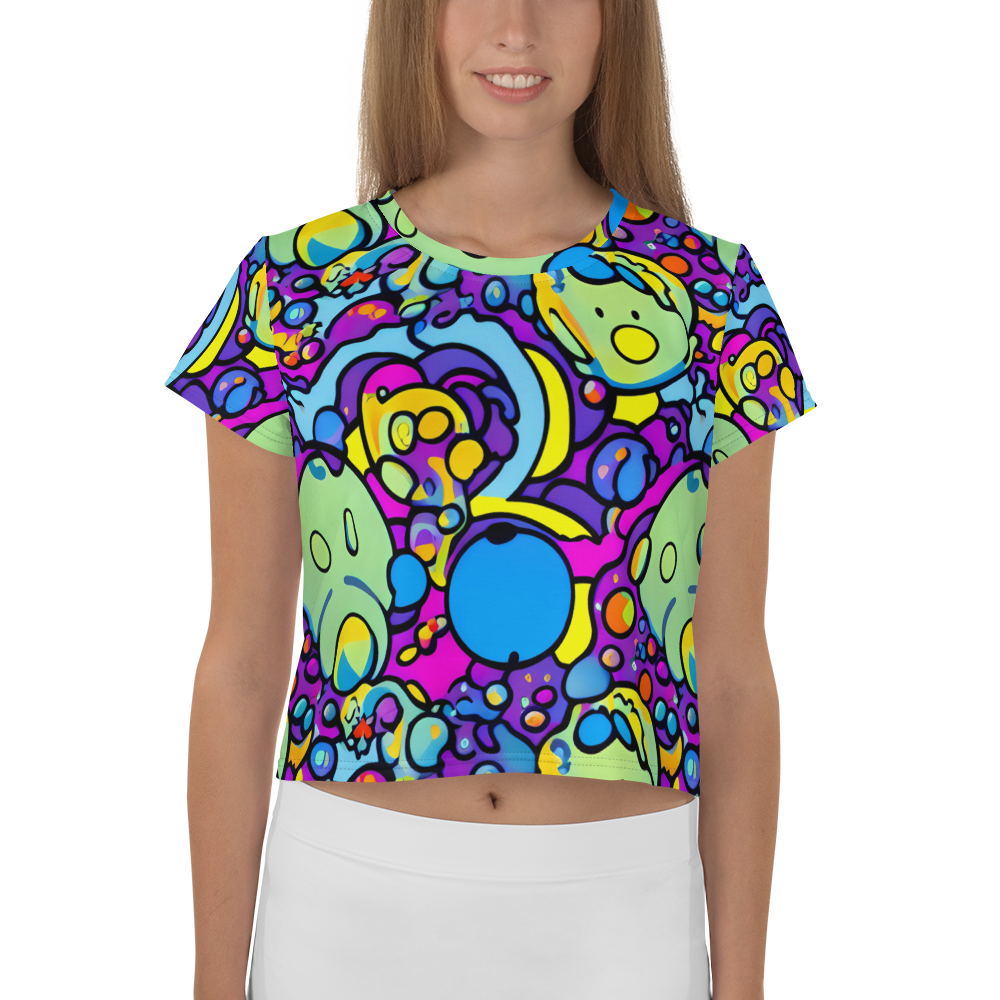 Women's Crop Tee - Enchanted Orbs