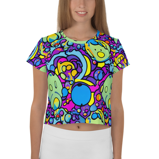 Women's Crop Tee - Enchanted Orbs