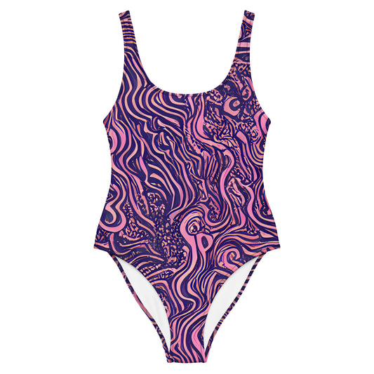 One-Piece Swimsuit - Ethereal Etch