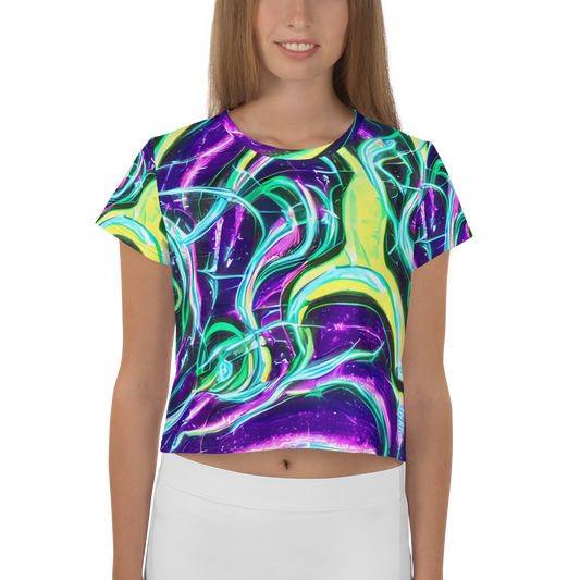 Women's Crop Tee - Quesnel's Vortex