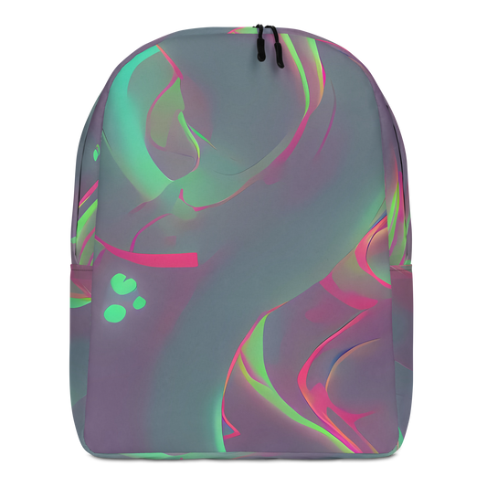 Minimalist Backpack - Neon Whisper