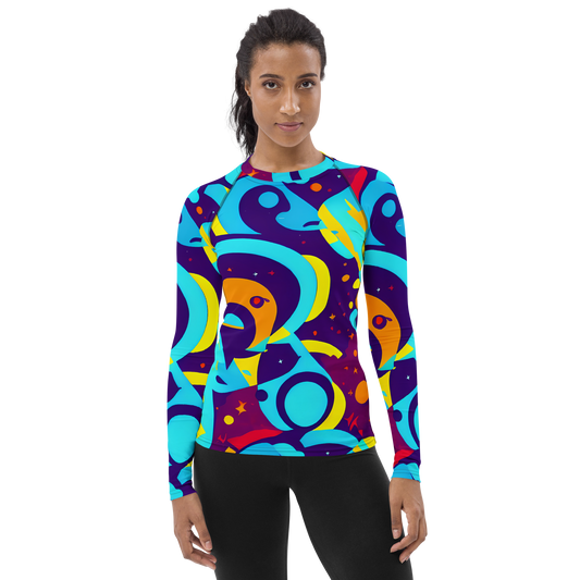 Women's Rash Guard - Gerace Geometry