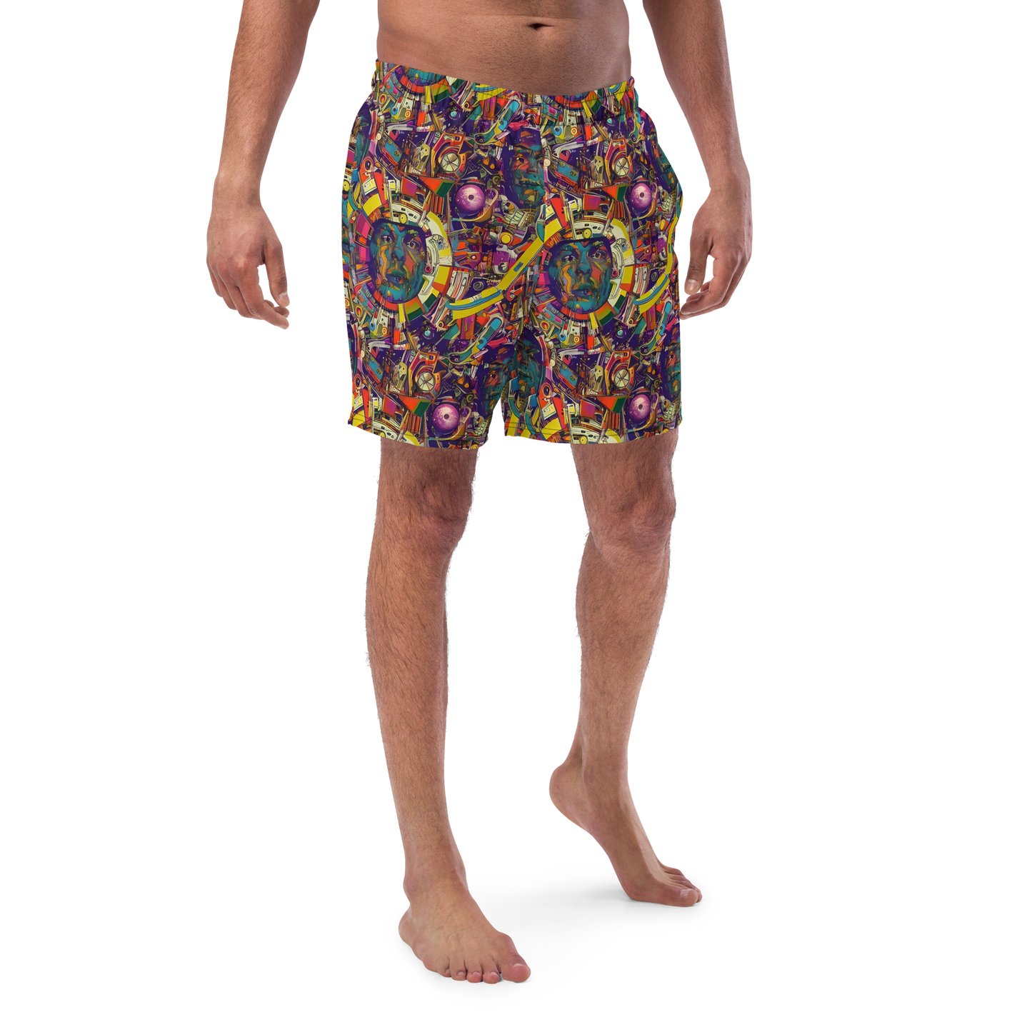 Swim Trunks - Cosmic Collage
