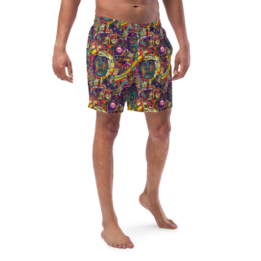 Swim Trunks - Cosmic Collage