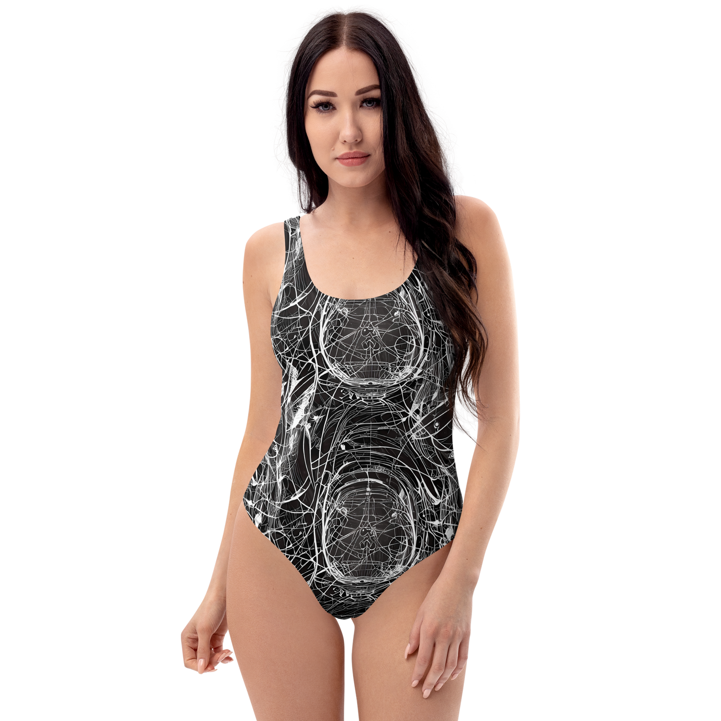 One-Piece Swimsuit - Nexus of Lines