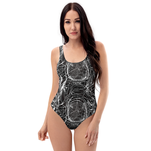 One-Piece Swimsuit - Nexus of Lines