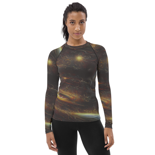 Women's Rash Guard - Quantum Illusions