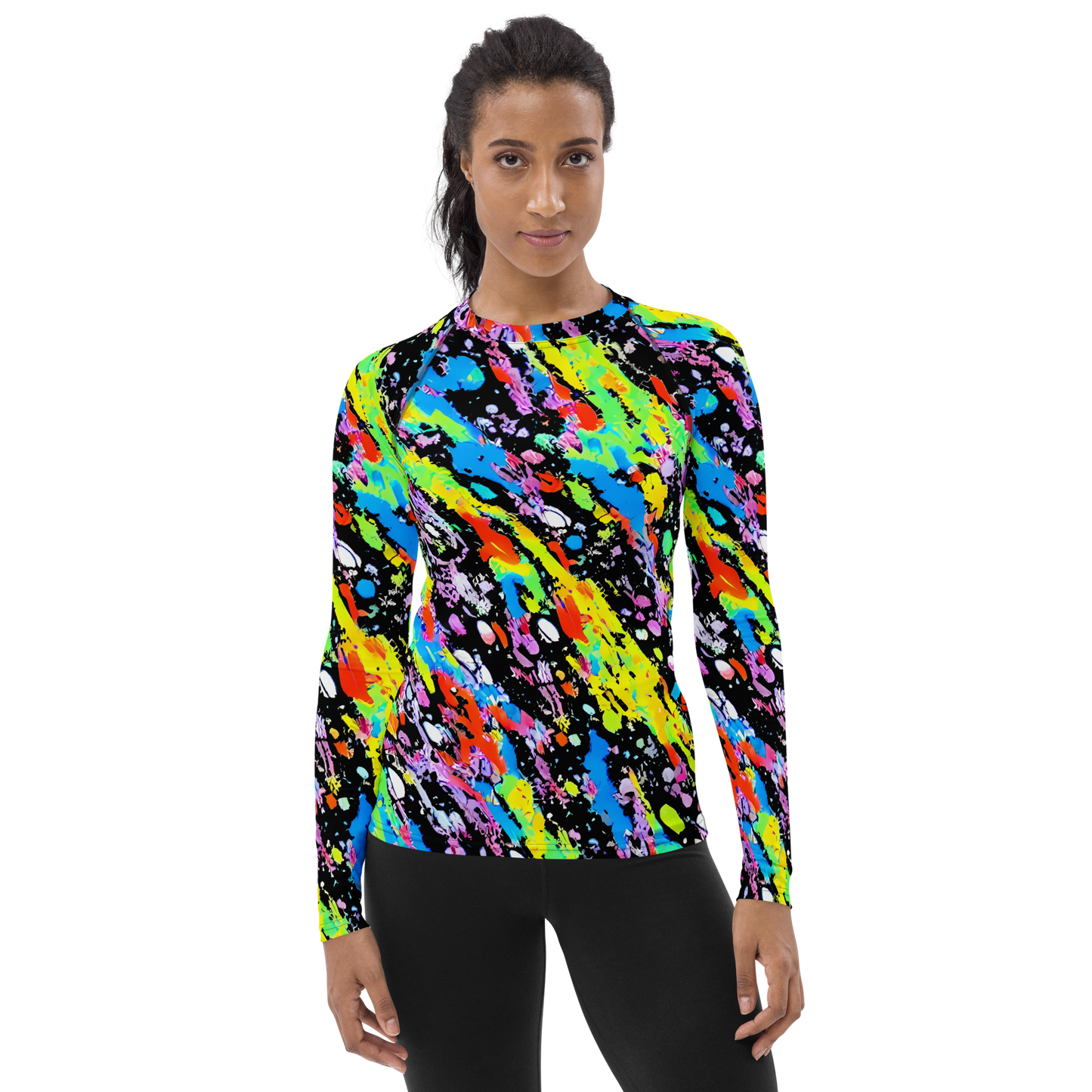 Women's Rash Guard - Pollock Pulse