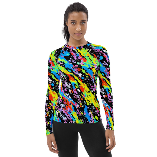 Women's Rash Guard - Pollock Pulse