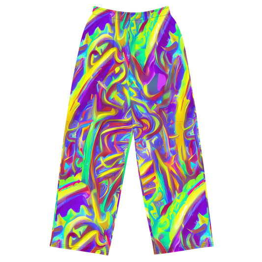 Wide-Leg Pants - Daliesque Drift