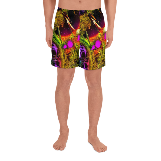 Men's Athletic Shorts - Neon Glyphworks