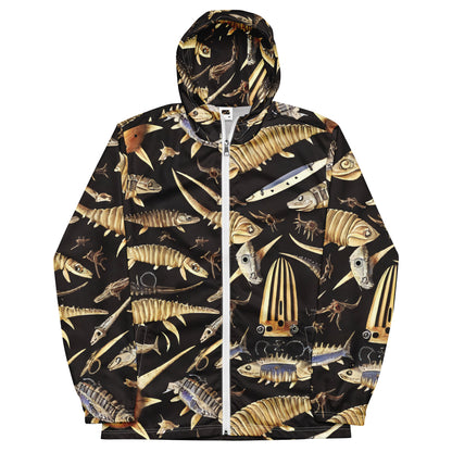 Men's Windbreaker - Fossil Fantasia
