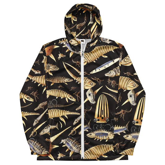 Men's Windbreaker - Fossil Fantasia