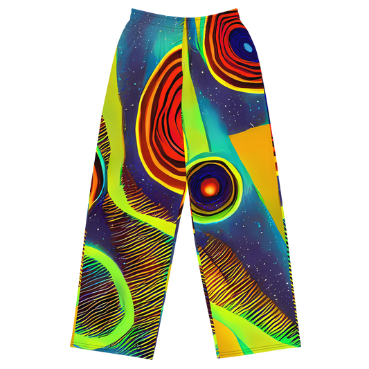 Wide-Leg Pants - Galactic Pulse